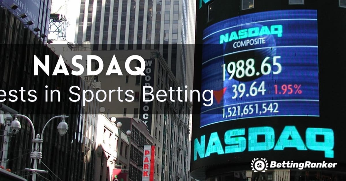 NASDAQ sijoittaa urheiluvedonlyöntiin